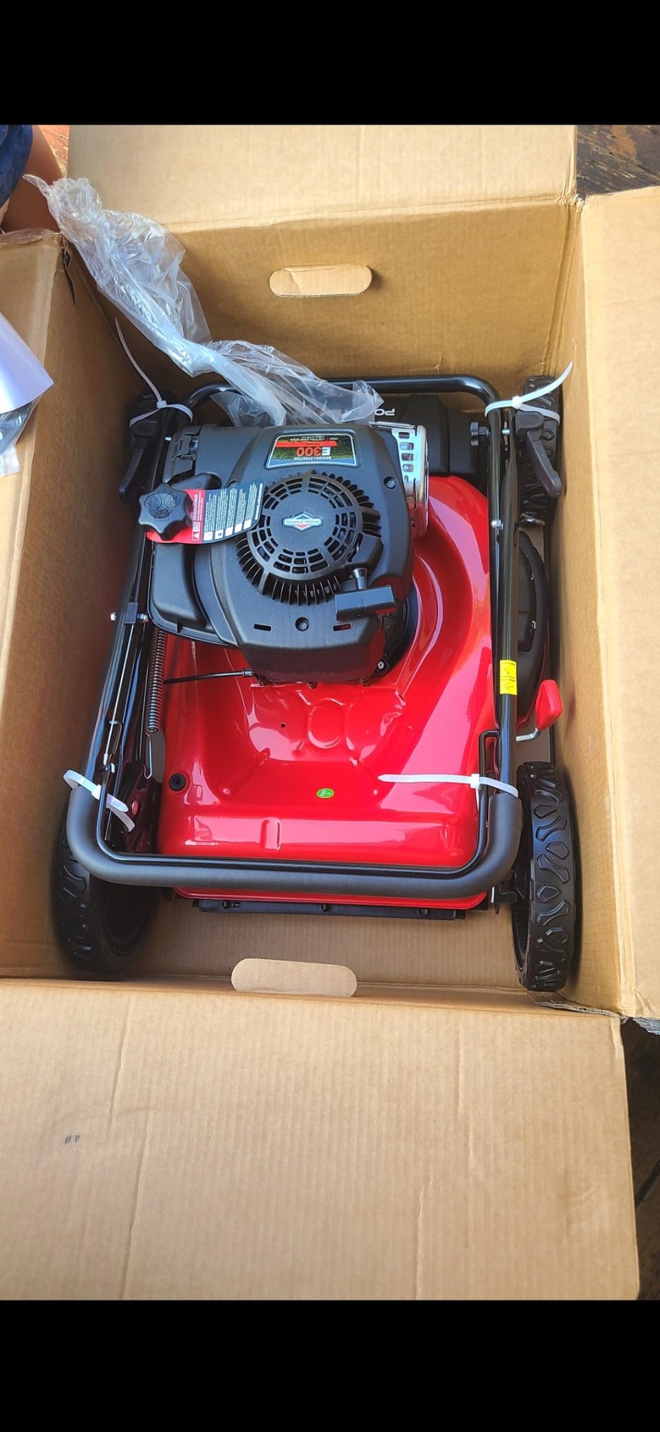 PowerSmart 22-Inch Gas Lawn Mower, 150cc B&S Engine, Self-Propelled, 3-in-1 Mulching System, 6 Cutting Heights, Rear-Wheel Drive, Durable Steel Deck customer photo 1