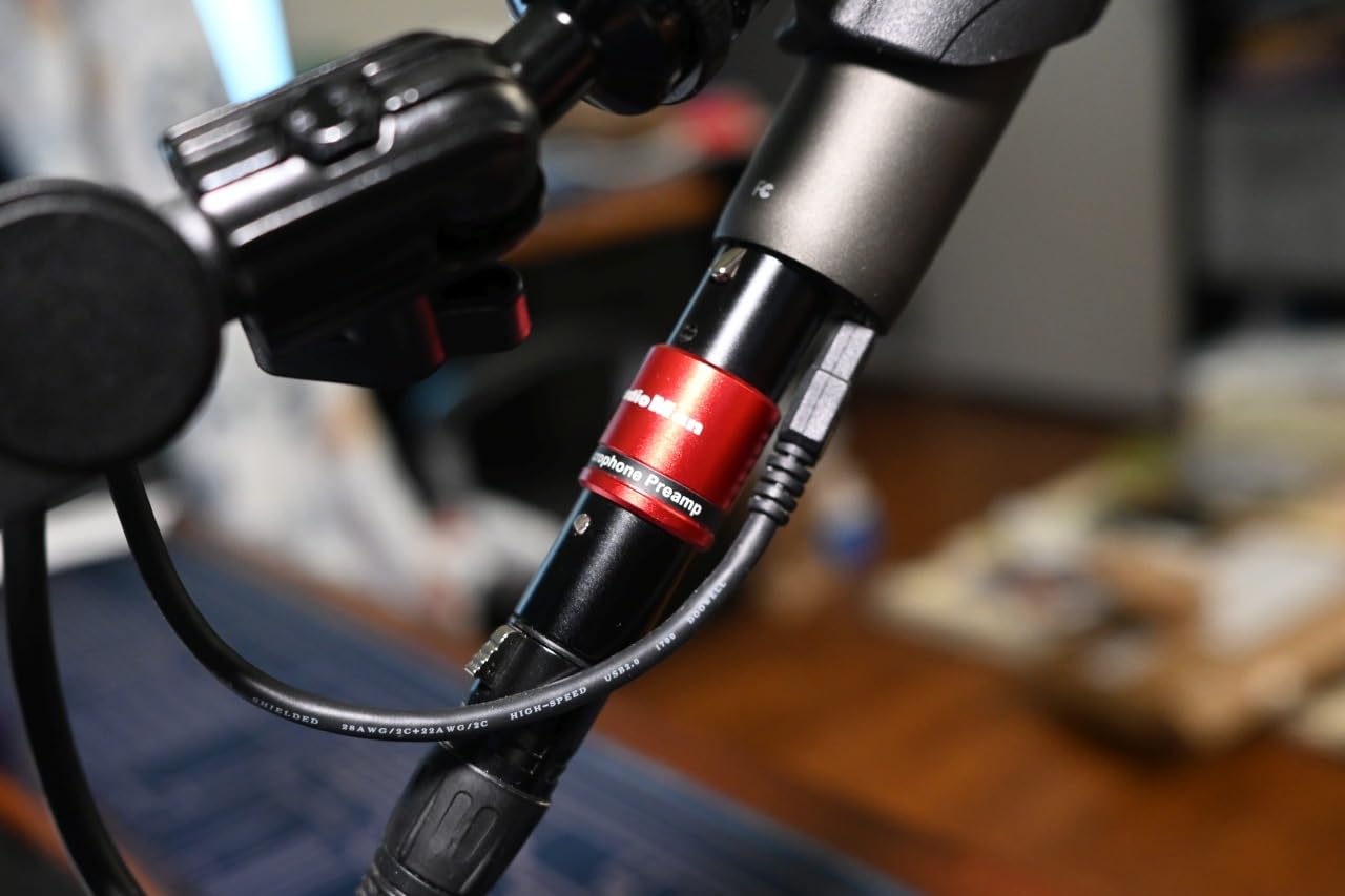 StudioMan DPM1 XLR Dynamic Microphones Preamp, 29dB Gain & Low-Noise Signal Boost customer photo 1