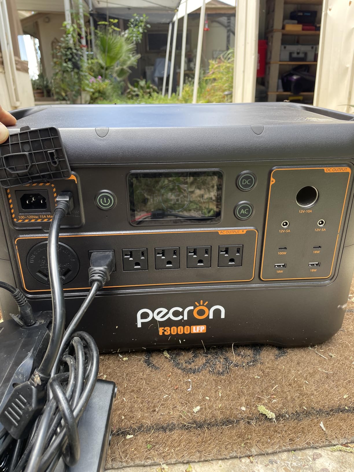 PECRON Portable Power Station F3000LFP, 3072Wh Solar Generator, 3600W LiFePO4 Battery Home Backup, Fast Charging Lithium Battery with 100W USB-C Output customer photo 1