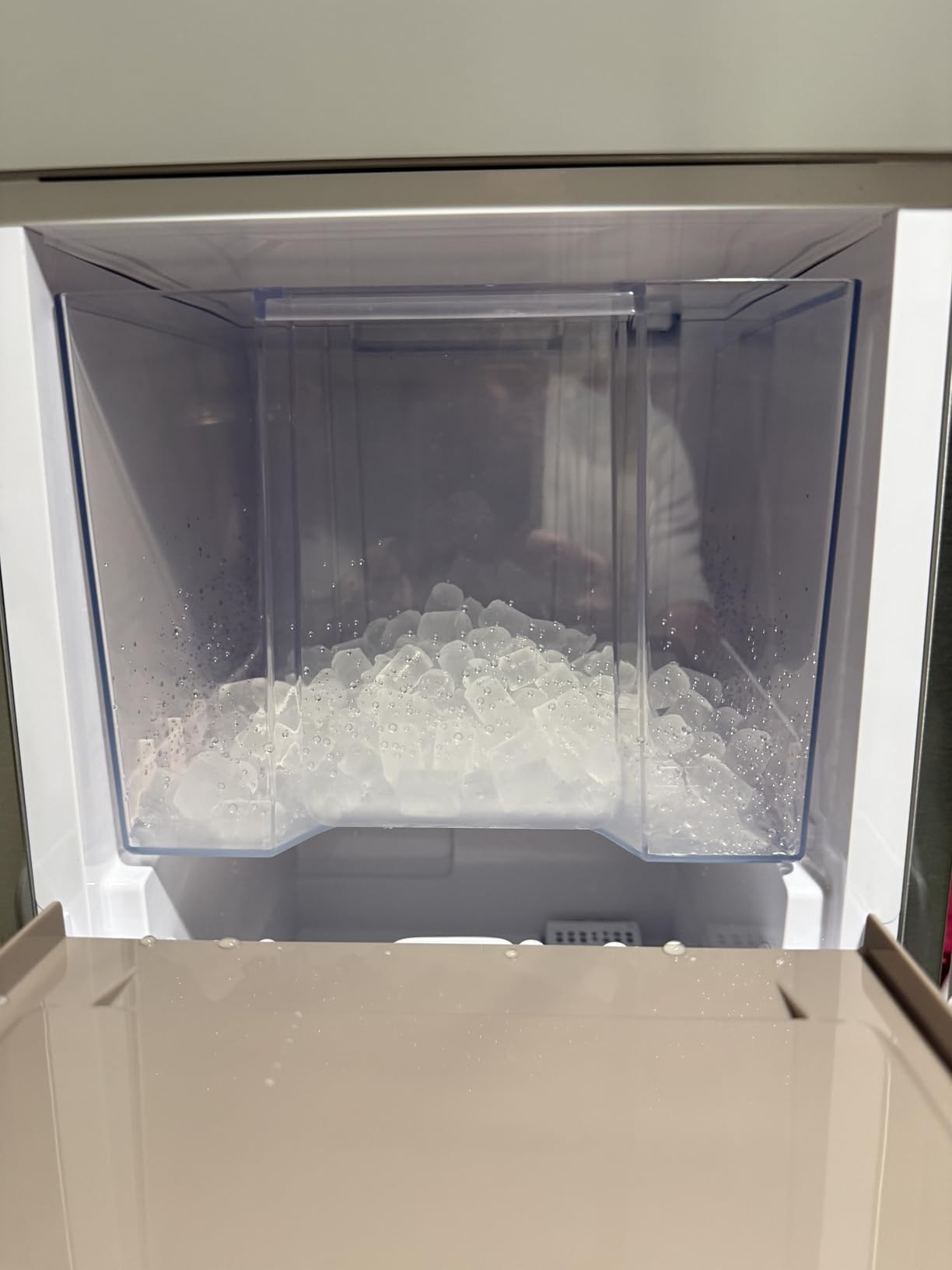 Gevi V2.0 Nugget Ice Maker, 38lbs/24H Countertop Pellet Ice Machine with Self-Cleaning, Energy-Efficient, Chewable Pebble Ice Maker for Home Kitchen, Office, Great Gift customer photo 1
