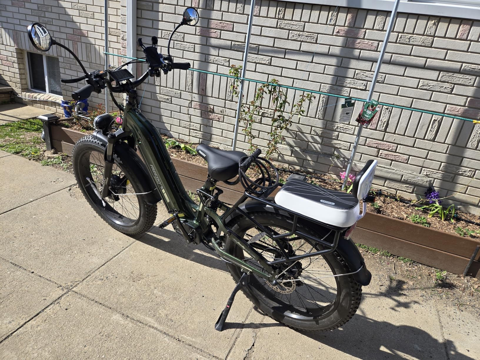 FREESKY Ranger AIR Dual Motor Electric Bike for Adults, 3500W 200NM Fast Ebike,105Miles Long Range E Bike,Full Suspension Electric Mountain Bike, 26'' Fat Tire Electric Bicycle for Man Womens Hunters customer photo 2