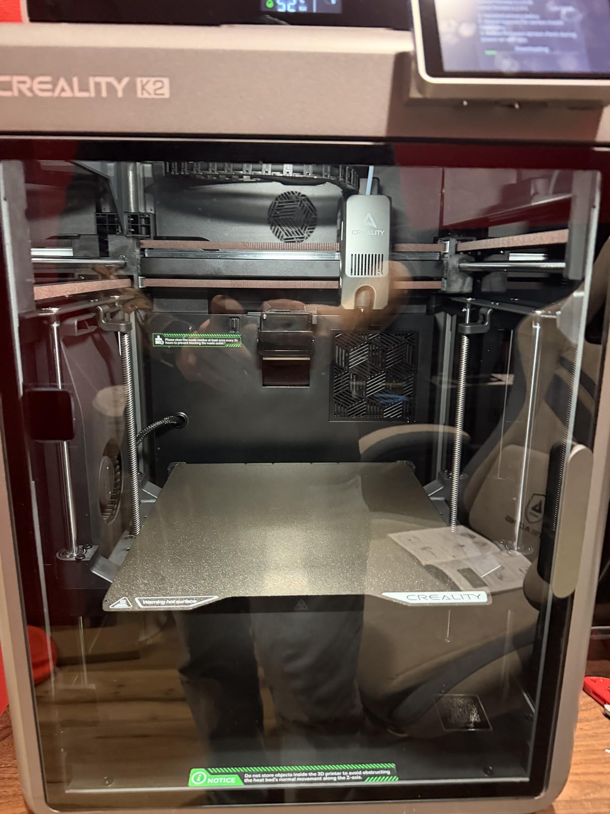 Creality K2 Combo (A) 3D Printer, Multicolor Printing with CFS, 600mm/s Printing Speed, 95% Pre-Assemble, Smart AI Camera & Auto Leveling, Next-Gen Direct Drive Extruder, Build Volume 260x260x260mm customer photo 2