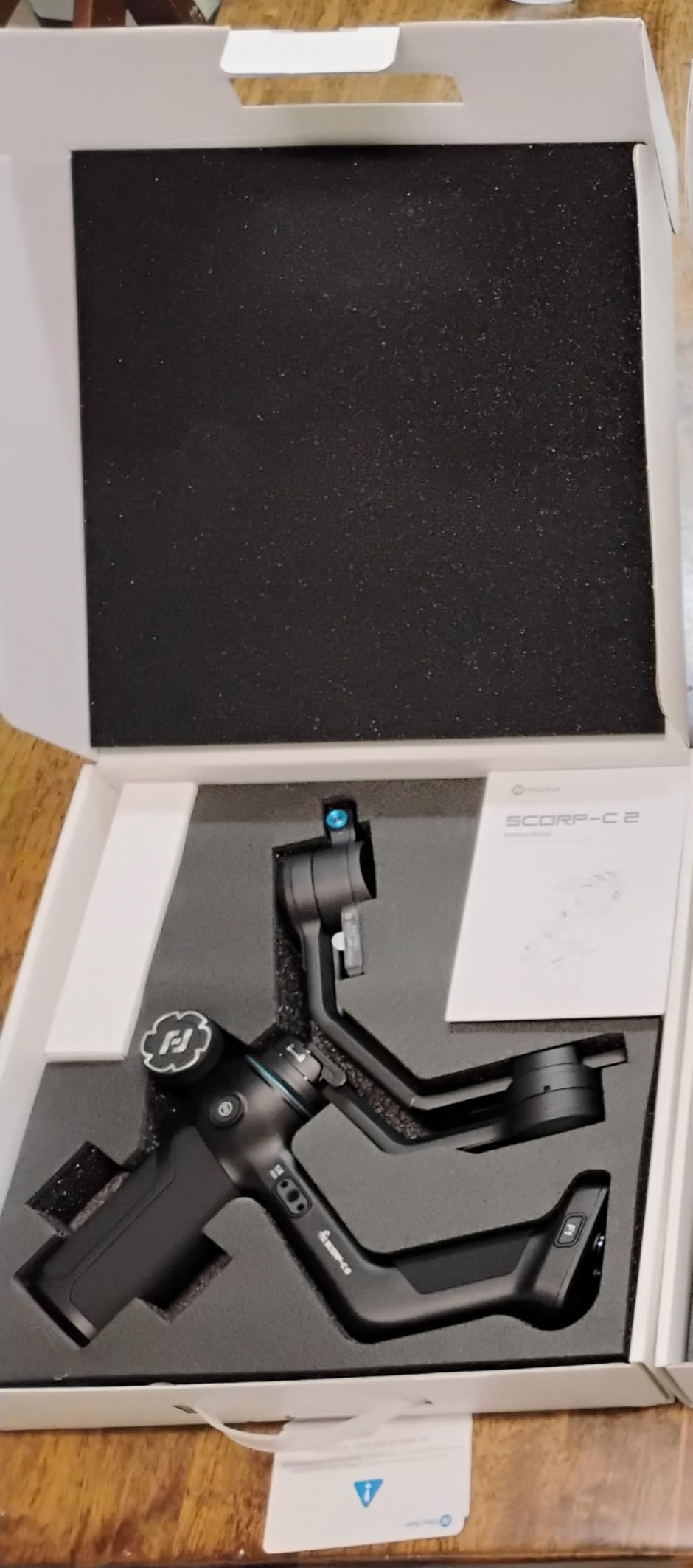 FeiyuTech SCORP-C2 AI Tracking Gimbal for Cameras, 3-Axis Stabilizer for DSLR/Mirrorless Camera Sony/Canon/Panasonic/Nikon/Fujifilm, Native Vertical Shooting, Intelligent Tracking, Max 7.72lbs Payload customer photo 1