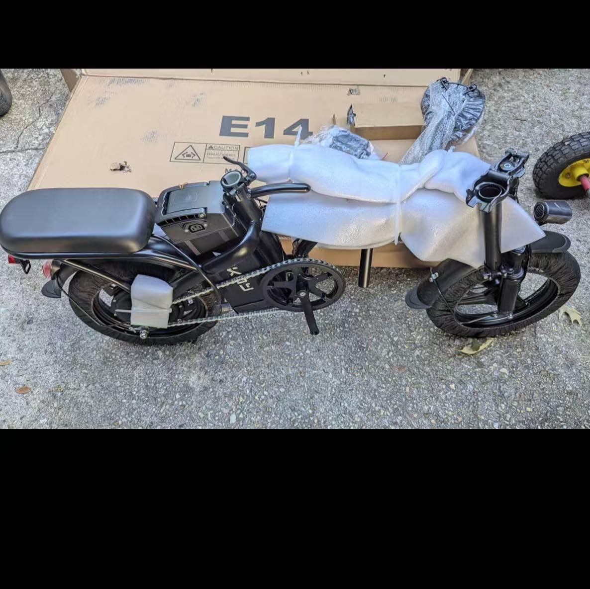 REOCRO Foldable Electric Bike for Adults, 14