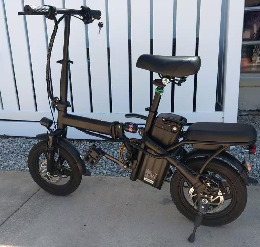 REOCRO Foldable Electric Bike for Adults, 14