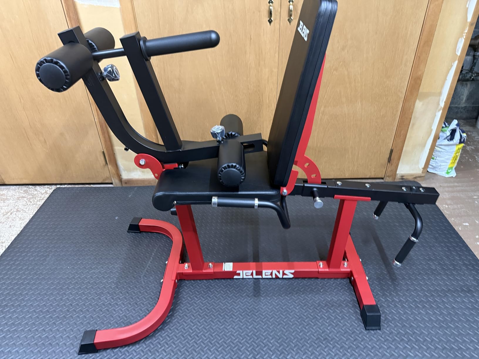 JELENS J10 Leg Extension and Curl Machine, Adjustable Leg Curl Machine for Home Gym, Seated Leg Extension and Lying Curl Machine for Lower Body Workouts customer photo 2