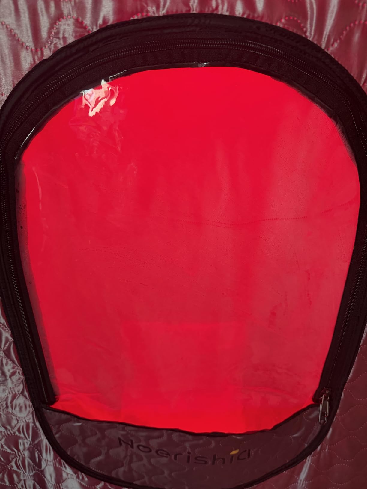 Portable Infrared Sauna Box for Home, Steam Sauna Tent with 660nm & 850nm Red Light Therapy, 3L 1200W Steamer, Oversized Folding Chair, 9 Heat Levels & 99-Min Timer for Home Spa Relaxation customer photo 1