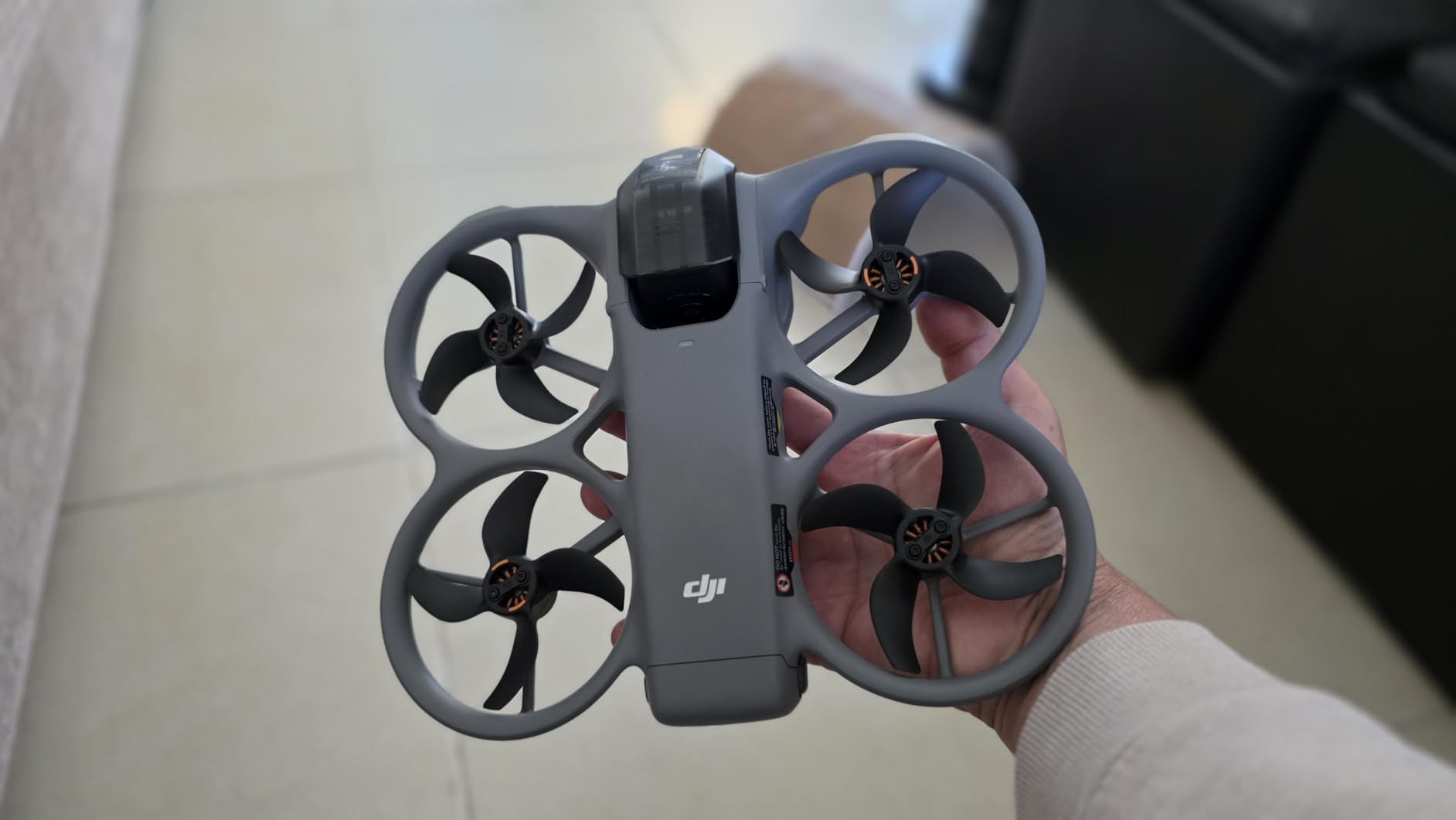 DJI Avata 360 (RC 2), 360° Drone With 1-Inch 8K 360° Imaging for FPV & Aerial Filming, 360° Camera Drone With Propeller Guard. Includes RC 2 With a Built-In Screen for Precise Control customer photo 1