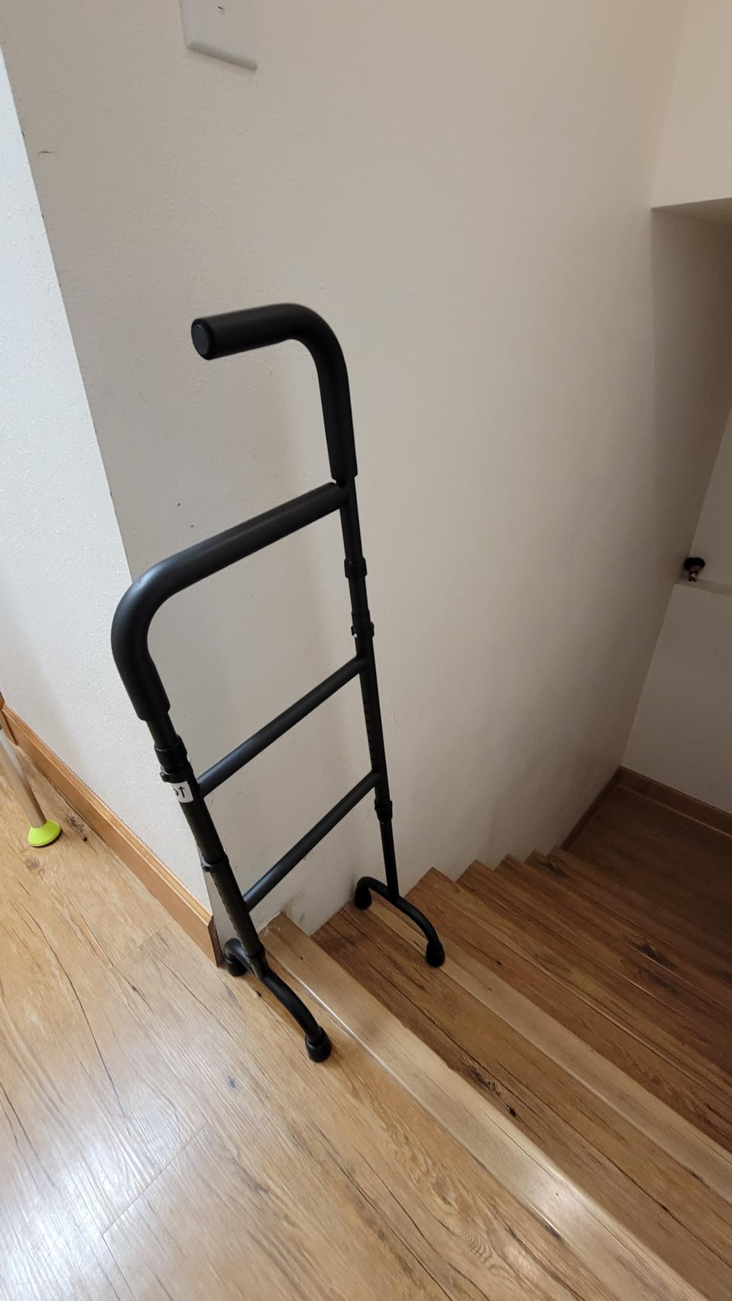 13-Level Adjustable Stair Climbing Assist Cane for Seniors, Portable Non-Slip Walking Aid for Elderly to Climb Stairs Safely, Lightweight & Sturdy Support Stair Lift (300 lbs Capacity) customer photo 2