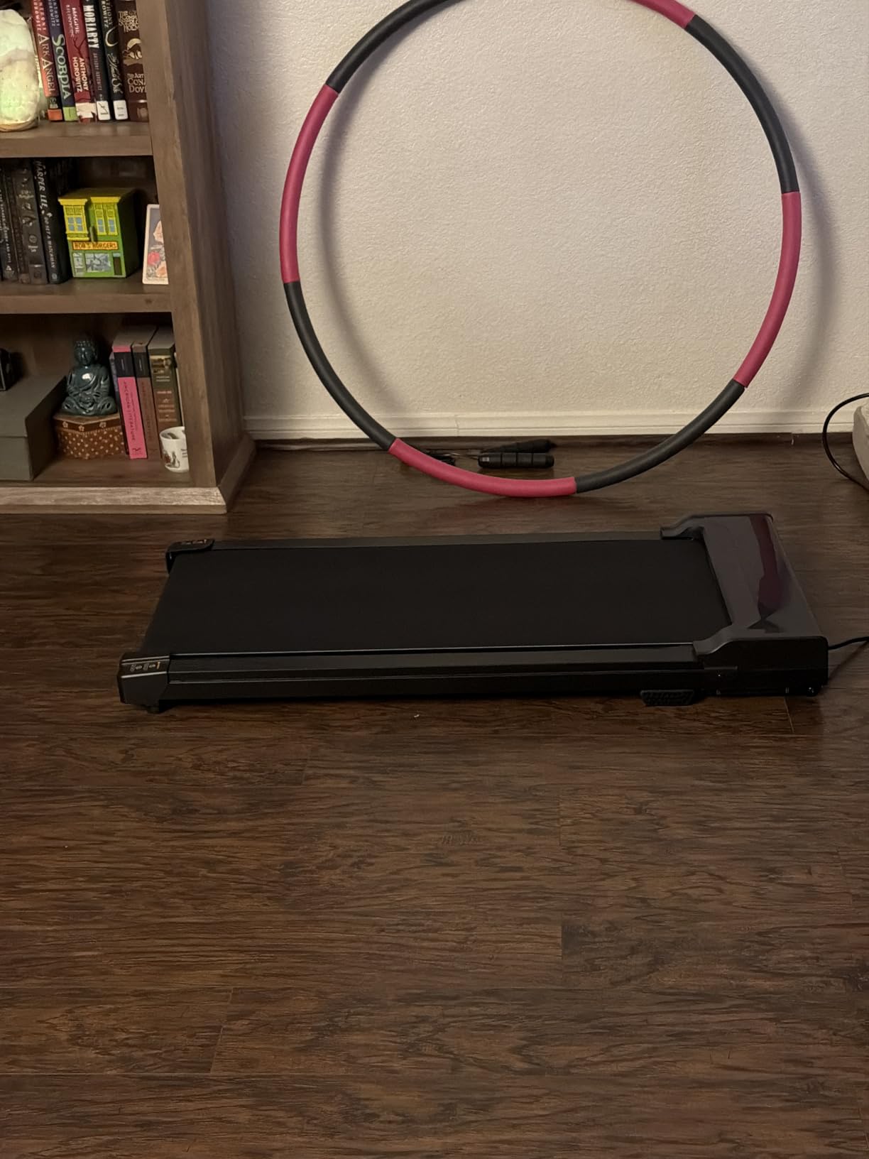Walking Pad Treadmill for Home - Under Desk Walk Pads with Remote Control Mini Running Portable Electric Machine Adjustable Slim Compact with 0.6-4.0MPH Max up 220 Lbs Modes for Office Small Spaces customer photo 1