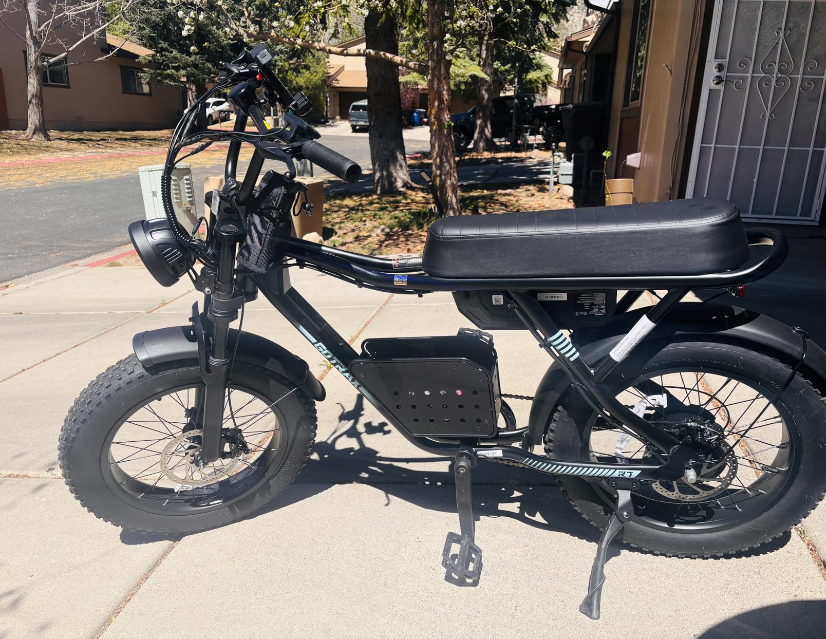 Gotrax R7 Electric Bike for Adults, 750W Motor, 25mph, Max 45-Mile Range, 20