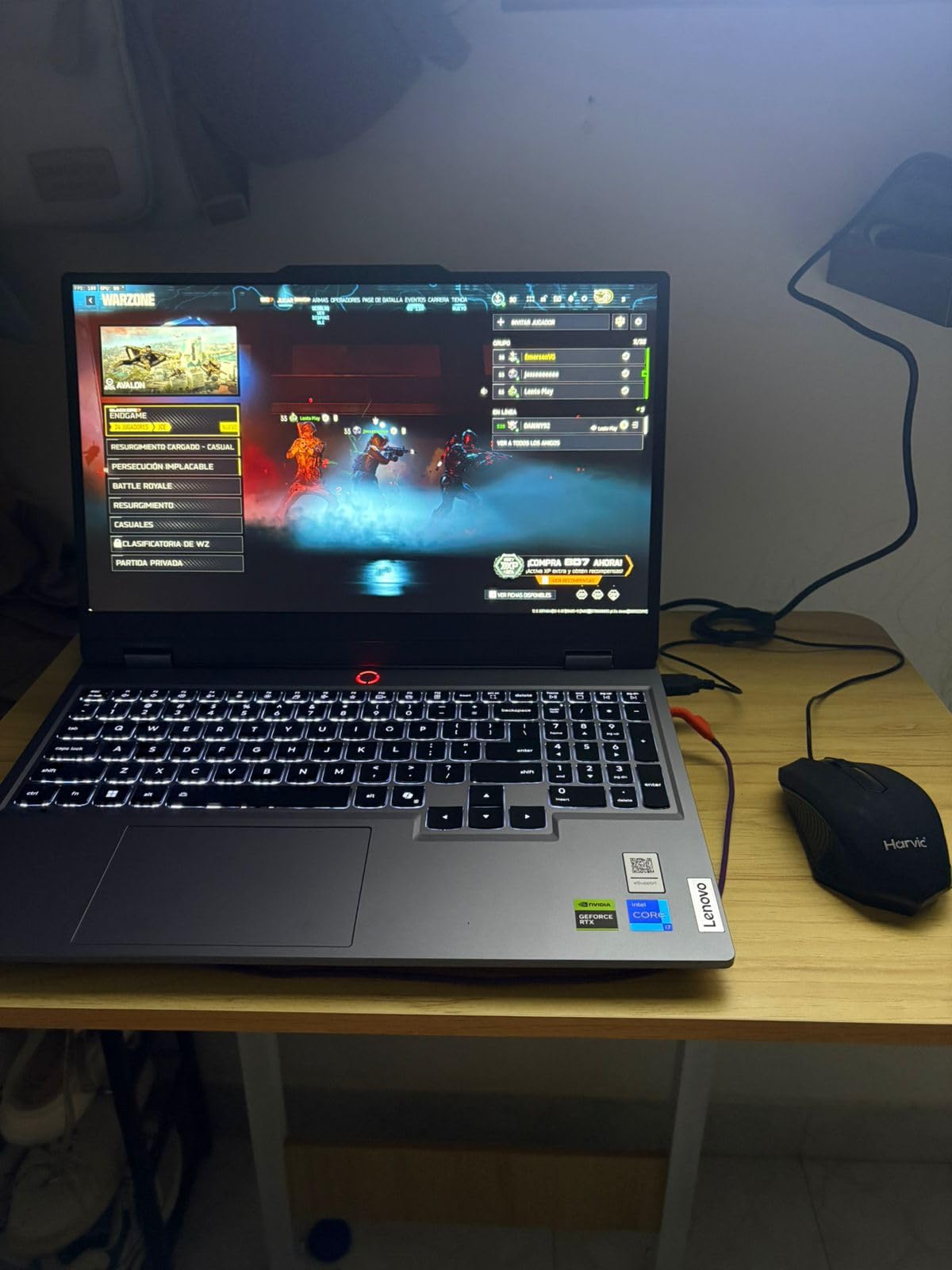 Lenovo Legion LOQ AI-Powered Gaming Laptop, Intel Core i7-13650HX, 15.6