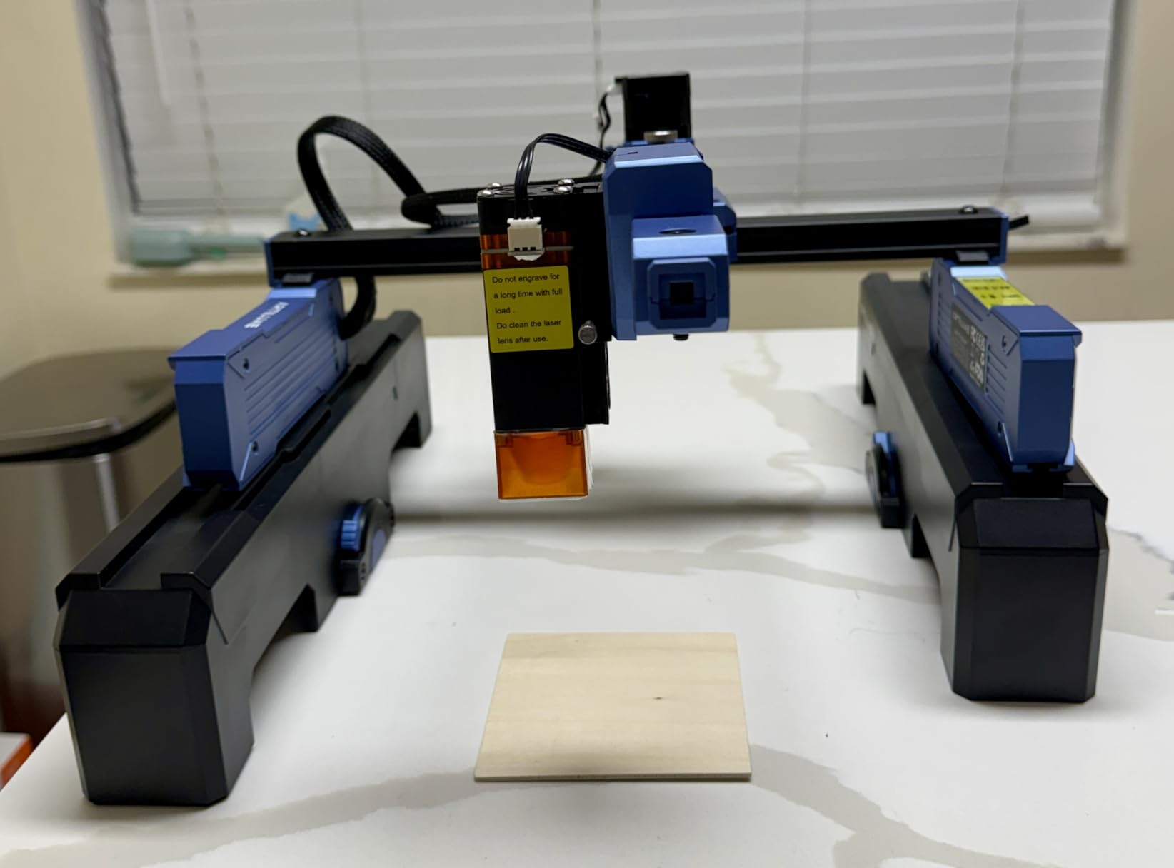 Artilume T1-P Laser Engraver 7000mW, APP Control, Foldable Design with Height Extension and Protective Enclosure, Portable Laser Cutter and Engraver Machine, 200x150mm Large Engraving Area customer photo 2
