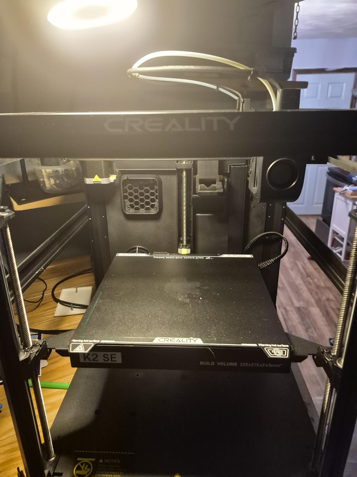Creality K2 SE Combo 3D Printer, Support Multicolor Printing with CFS, 500mm/s High-Speed, Smart Auto Leveling, Solid Metal Build Frame, Fully Assembled, Next-Gen Extruder, 220×215×245 mm Build Volume customer photo 1