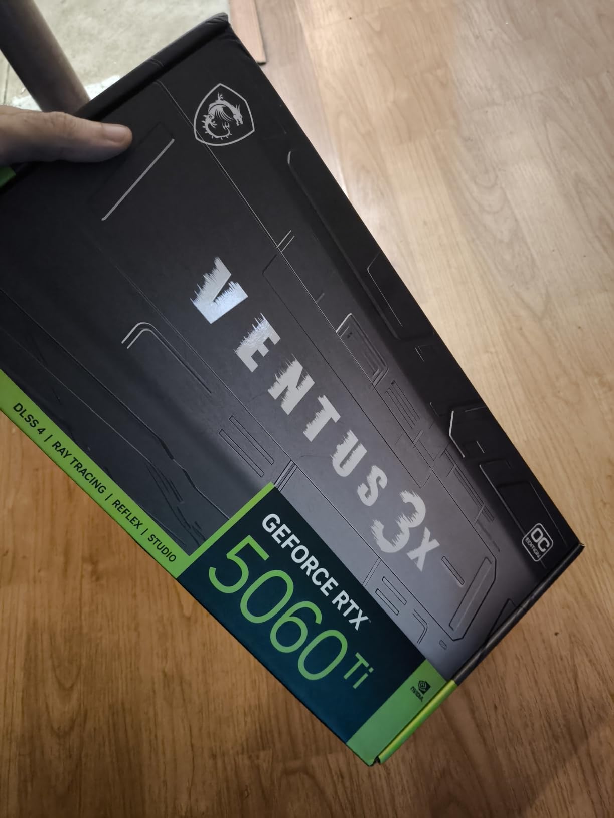 MSI Gaming RTX 5060 Ti 8G Ventus 3X OC Graphics Card (8GB GDDR7, DLSS 4, NVIDIA Blackwell Architecture) customer photo 2
