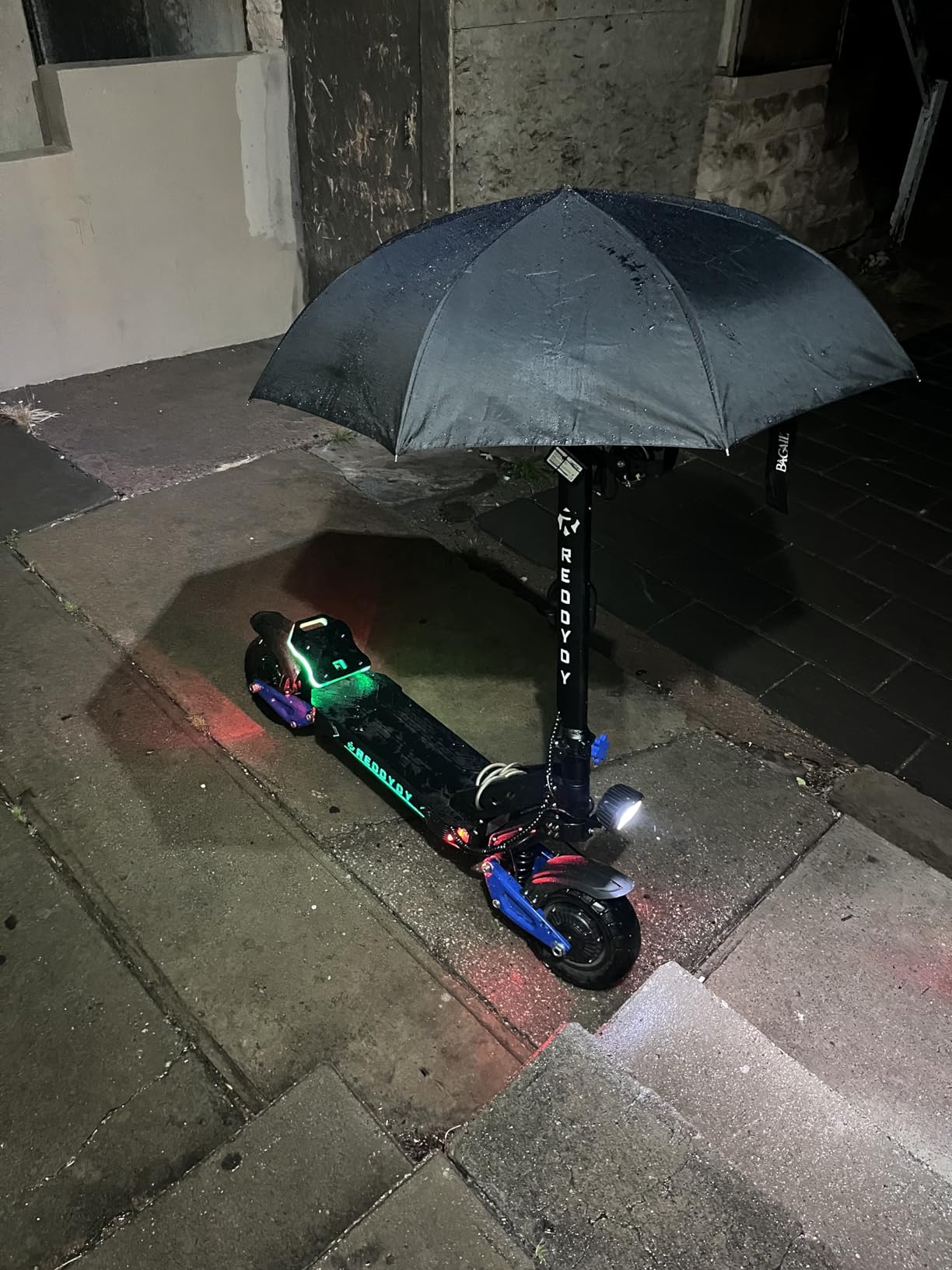 JUNLING RD2 Electric Scooter for Adults, 5000W Dual Motor, 50 Mph Top Speed, 55 Miles Max Range, 60V/25AH Battery, Dual Suspension Hydraulic Braking System, 10.5