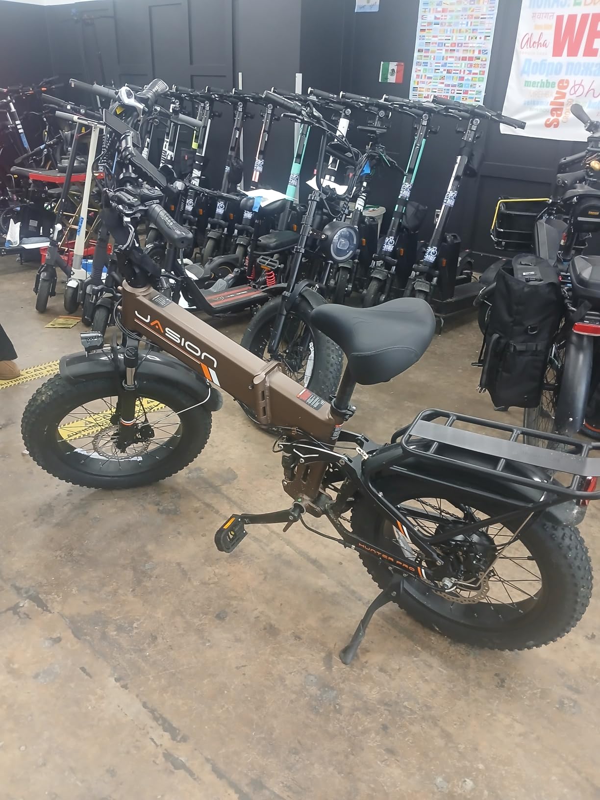 Jasion X Hunter/PRO Electric Bike for Adults, 1800W Peak 20