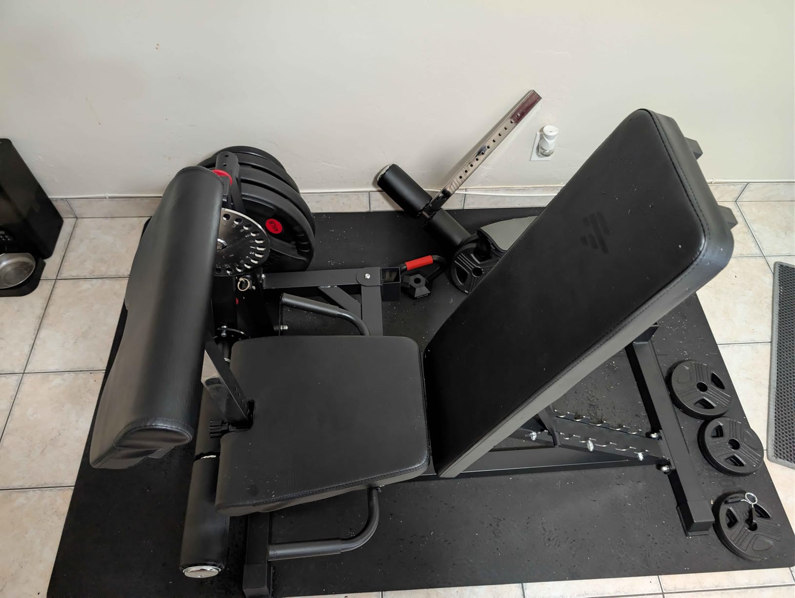 Finer Form GLX Adjustable Weight Bench with Leg Extension and Curl Machine, Total Body Bench for Home Gym, Great for Bench Press, Sit Ups, Preacher Curl, Hip Thrusts and Other Plate-Loaded Exercises customer photo 1