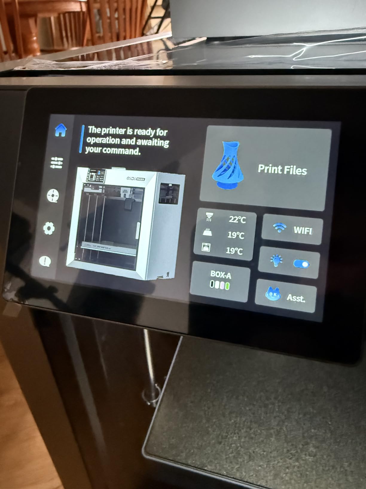 QIDI Max4 Combo 3D Printer, 390x390x340mm Large Build Volume, 65C Heated Chamber FDM 3D Printers, Max 800mm/s High Speed, Supports Up to 16-Colors/Multi Materials with QIDI BOX, Auto Bed Leveling customer photo 1