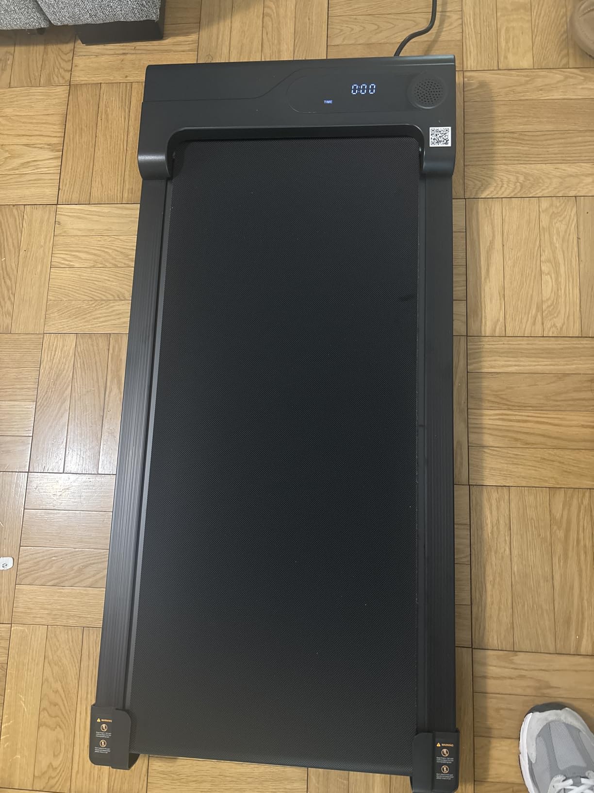 Walking Pad Treadmill for Home - Under Desk Treadmills Portable Mini Walking Pads Compact Walk Pad for Small Spaces Office Indoor Apartment Floor Flat Running Machine customer photo 1