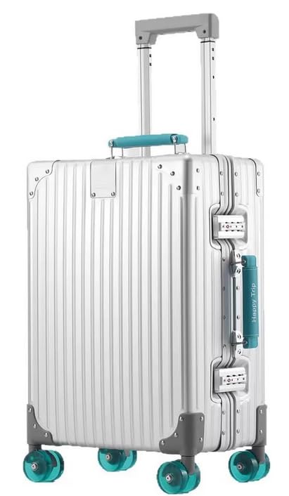 Aluminum Luggage 28inch - 2026 Upgrade Zipperless Suitcase with TSA Lock, 360 Degree Silent Spinner Wheels - Premium Aluminum-Magnesium Alloy Suitcase for Modern Travelers customer photo 1