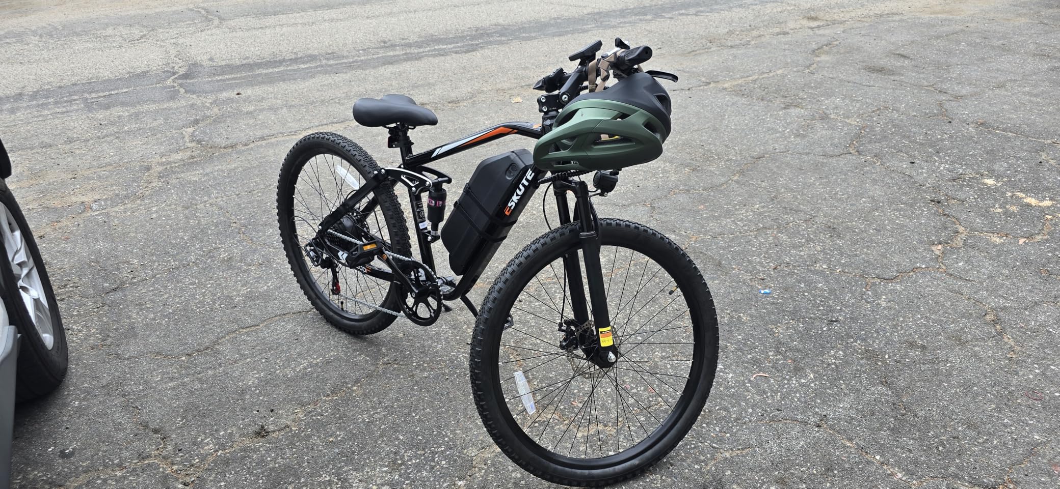 ESKUTE M200F Electric Bike for Adults - 27.5 inch Tire Mountain E-Bike, 1500W Peak Brushless Motor 31MPH, 48V 20.8Ah Removable Battery, Up to 80 Miles, Full Suspensions customer photo 1