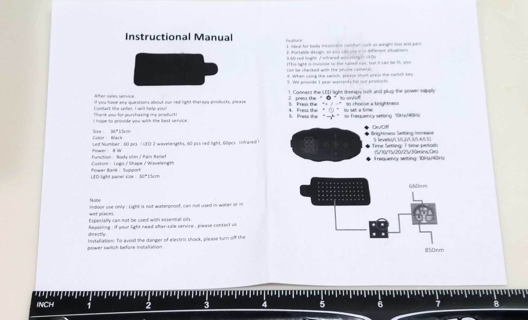 Red Light Therapy Mat for Full Body, 74.6