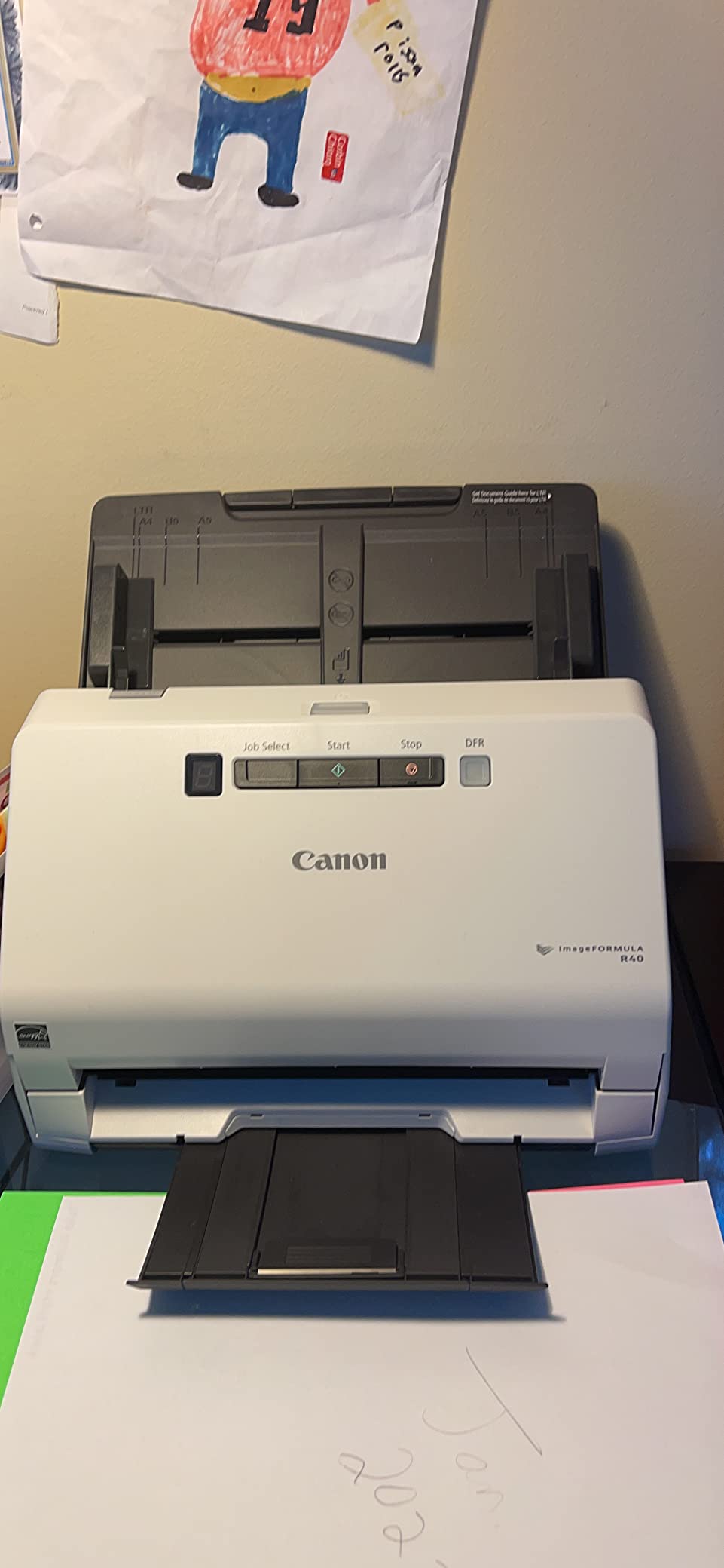 Canon imageFORMULA R40II Office Document Scanner customer photo 2