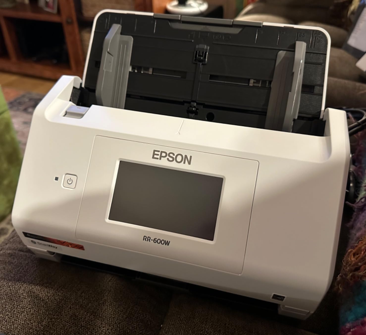 Epson RapidReceipt RR-620W Wireless Receipt & Document Scanner customer photo 2
