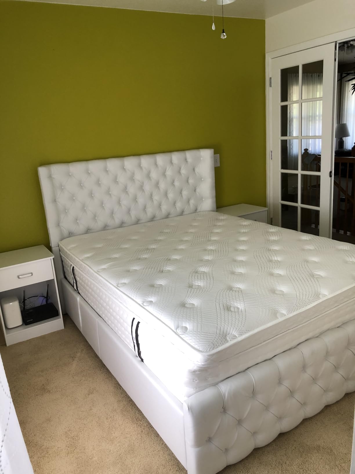 BedStory 14 Inch Medium Firm Queen Mattress, Luxury Hybrid Mattress in a Box for Zoned Pressure and Back Pain Relief, Signature Collection Deep Sleep Mattresses, 10 Years Warranty, 365 Nights Trial customer photo 1