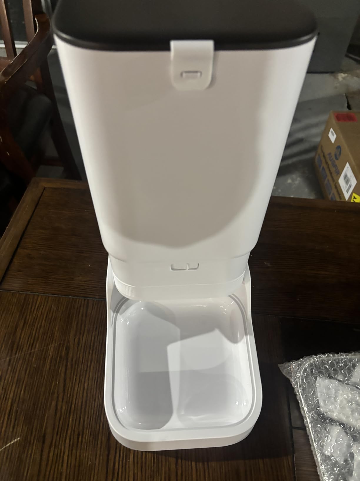 Automatic Dog Feeder with Elevated Stand - 7L Cat Food Dispenser with Large Food Tray, Timed Auto Cat Feeder for Dry Food, 6 Meals Per Day, No-Jam, Freshness Design, Detachable for Easy Clean customer photo 1