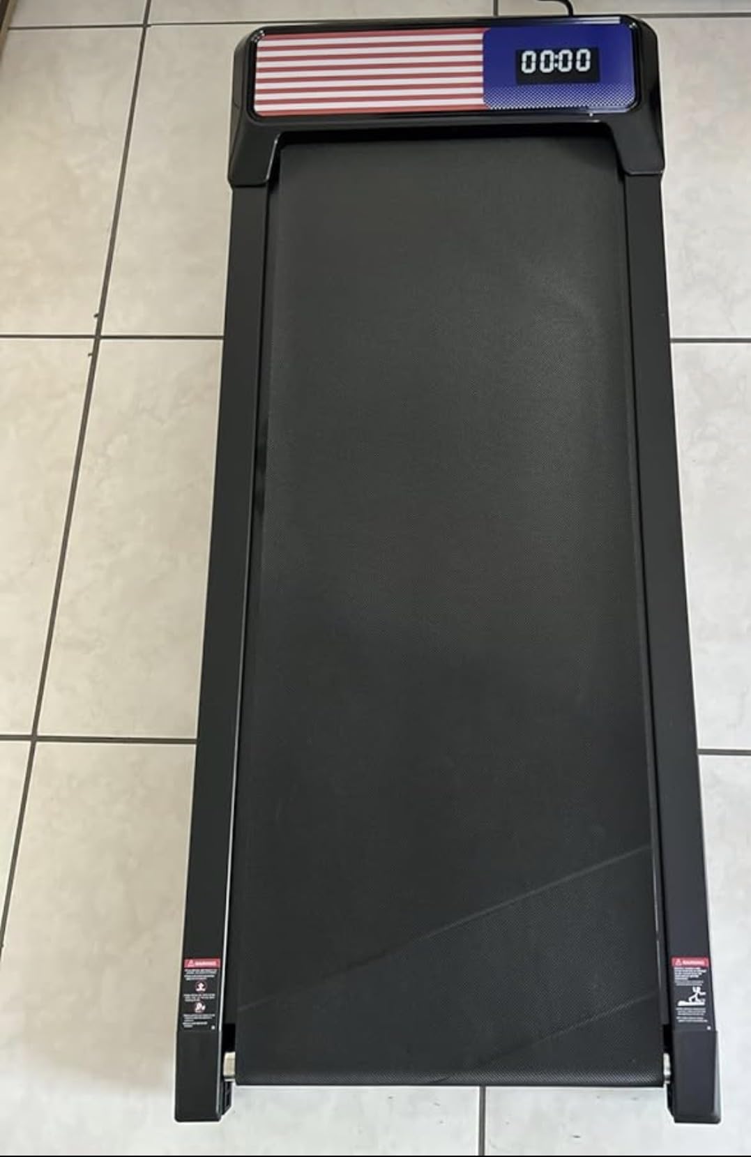 Walking Treadmill Pad with 8% Incline for Home, Under Desk Treadmill for Home Office, 2.5HP Quiet Portable Walking Mat, 265 lbs Capacity, Compact Treadmill for Small Spaces with 15