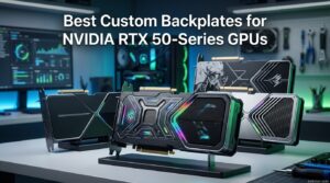 Best Custom Backplates for NVIDIA RTX 50-Series GPUs