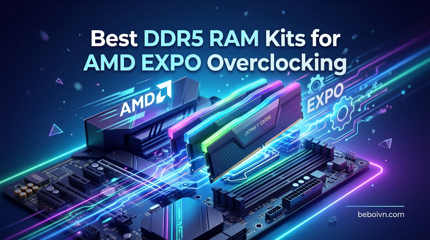 Best DDR5 RAM Kits for AMD EXPO Overclocking