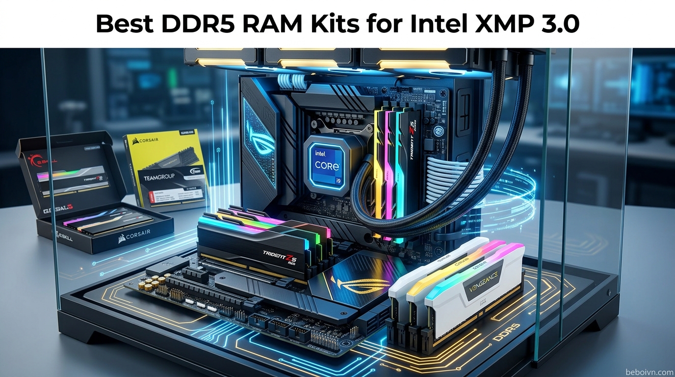 Best DDR5 RAM Kits for Intel XMP 3.0