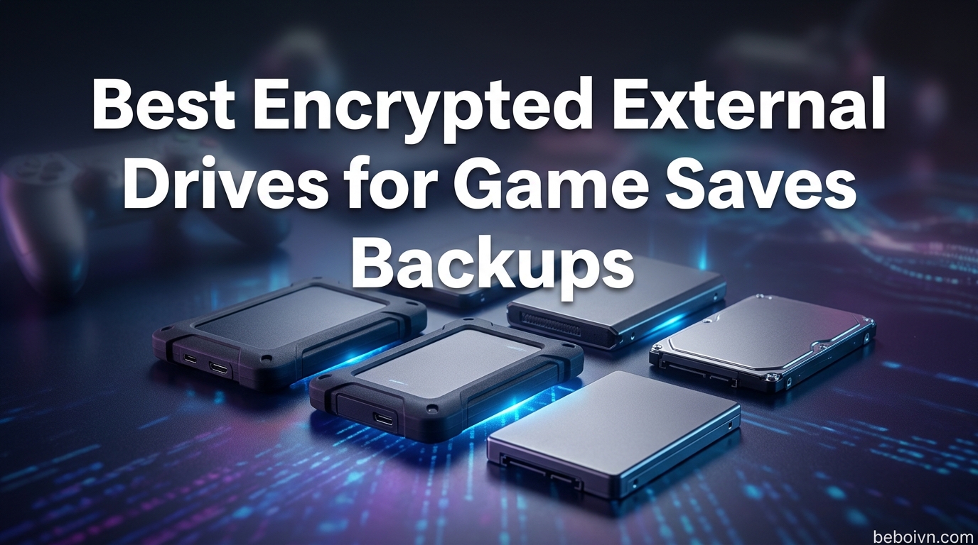 Best Encrypted External Drives for Game Saves and Backups