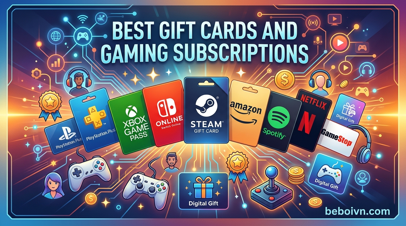 Best Gift Cards and Gaming Subscriptions