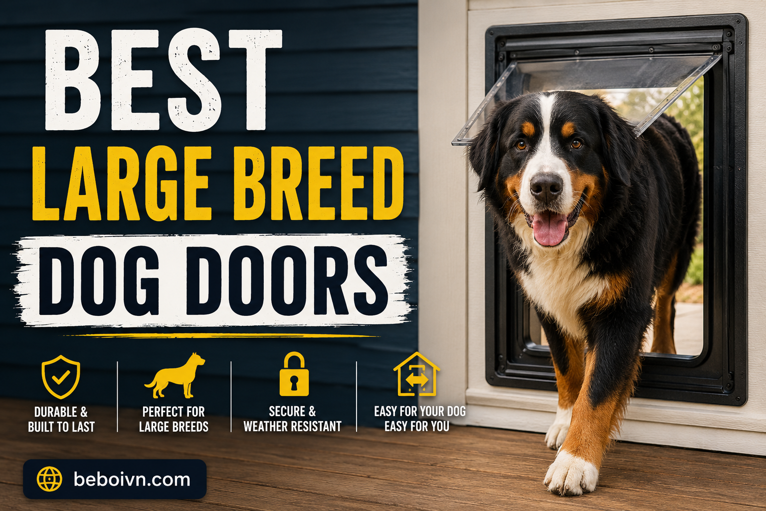 Best Large Breed Dog Doors