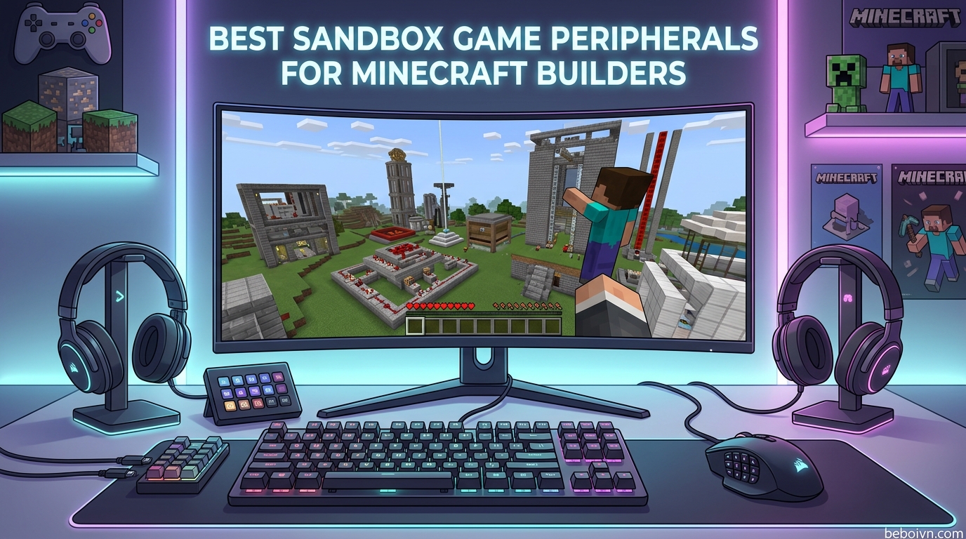 Best Sandbox Game Peripherals for Minecraft Builders