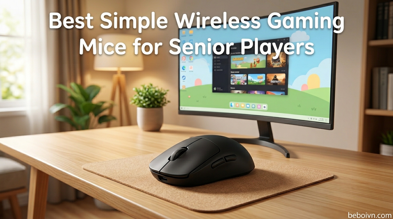 Best Simple Wireless Gaming Mice for Senior Players