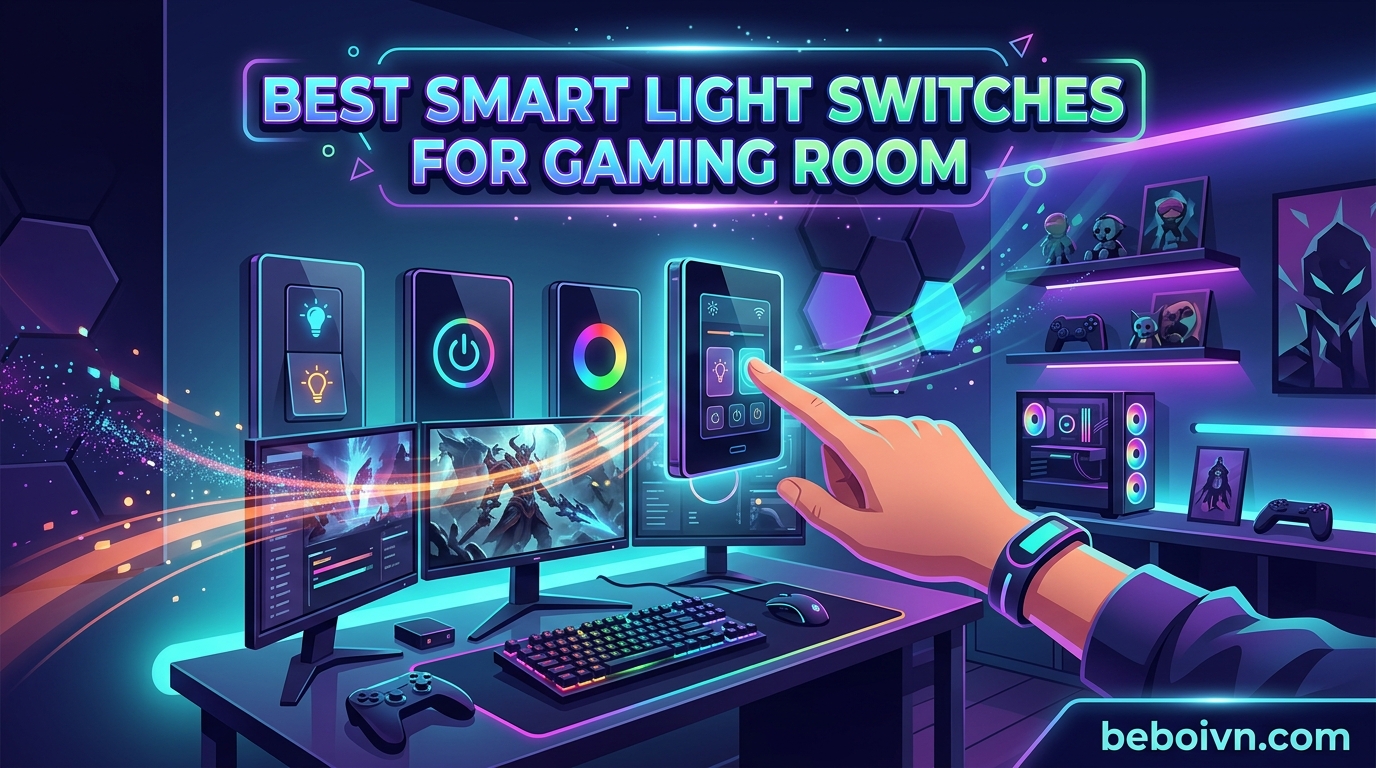 Best Smart Light Switches for Gaming Room
