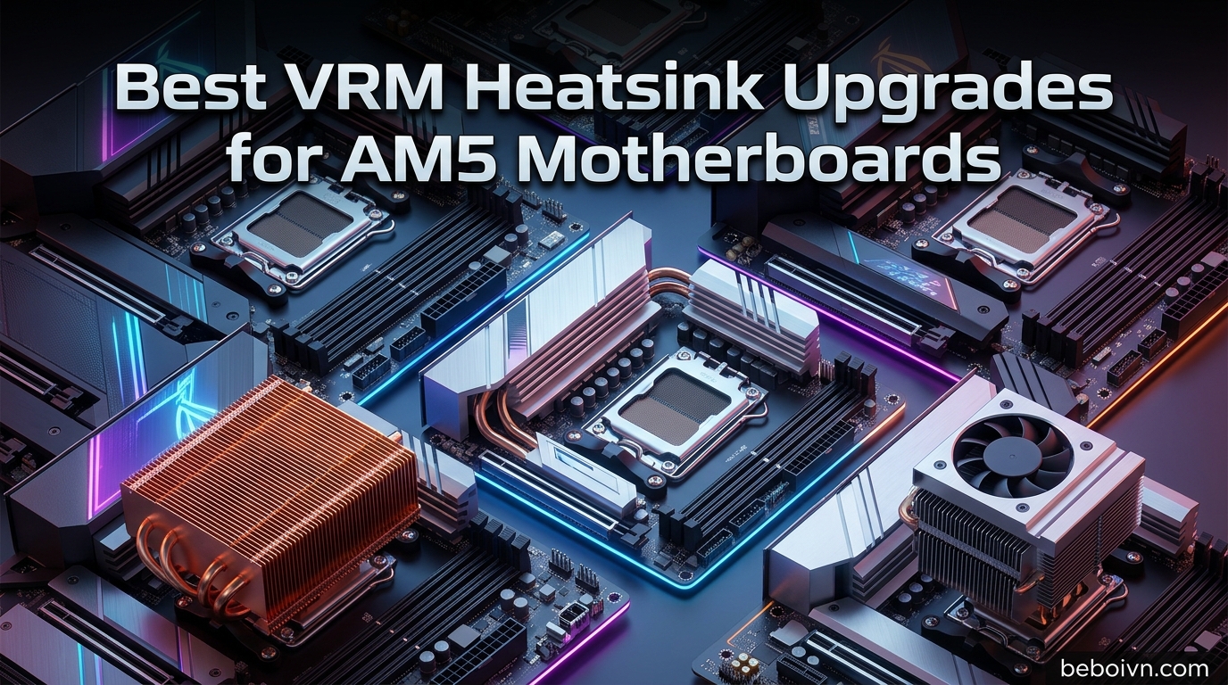 Best VRM Heatsink Upgrades for AM5 Motherboards