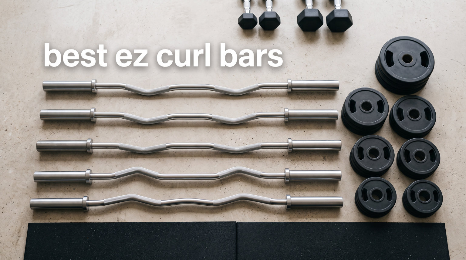best ez curl bars