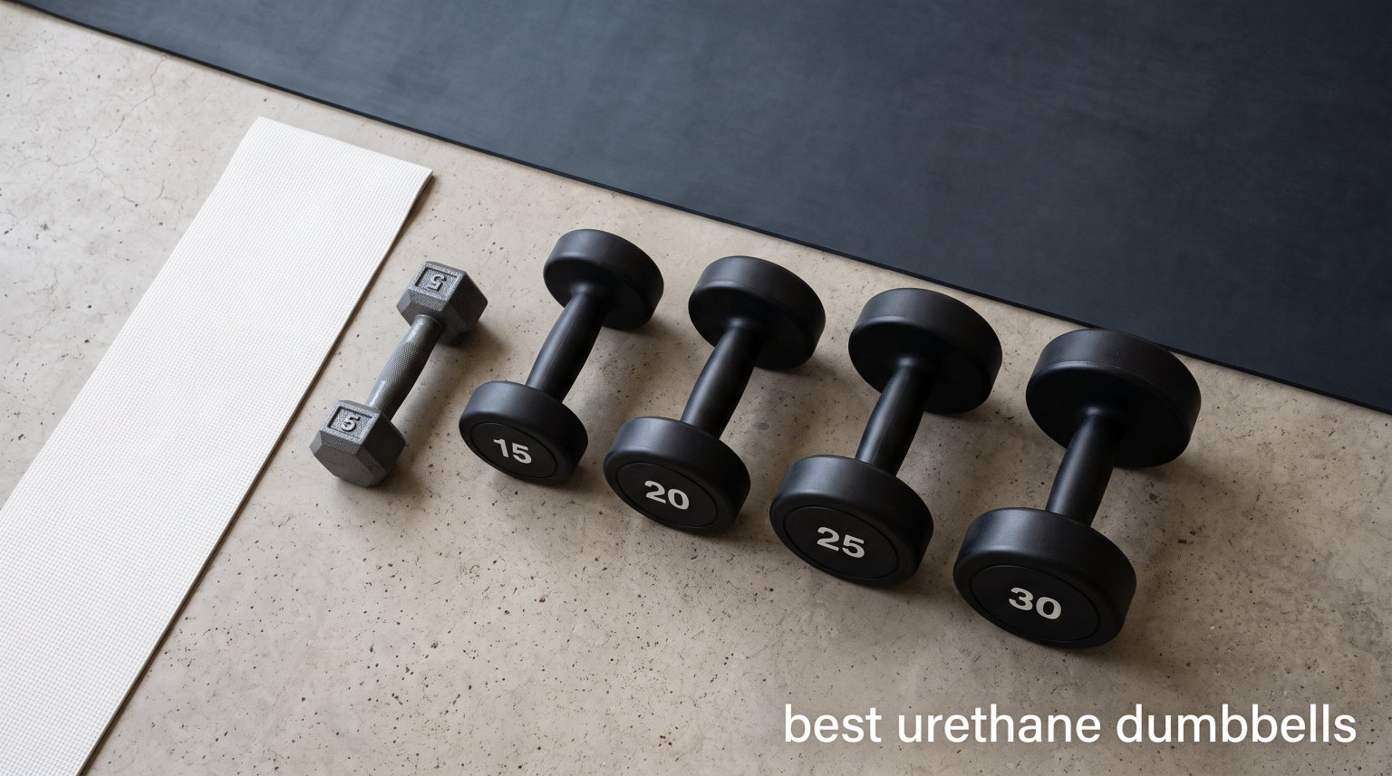 best urethane dumbbells