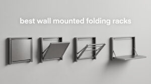 best wall mounted folding racks