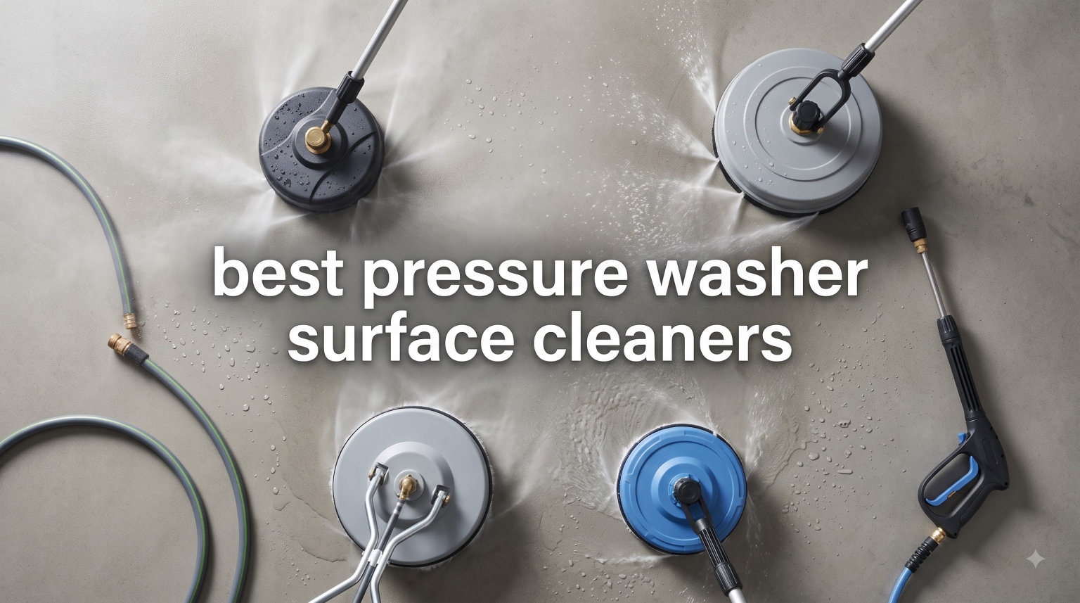 best pressure washer surface cleaners