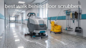 best walk behind floor scrubbers
