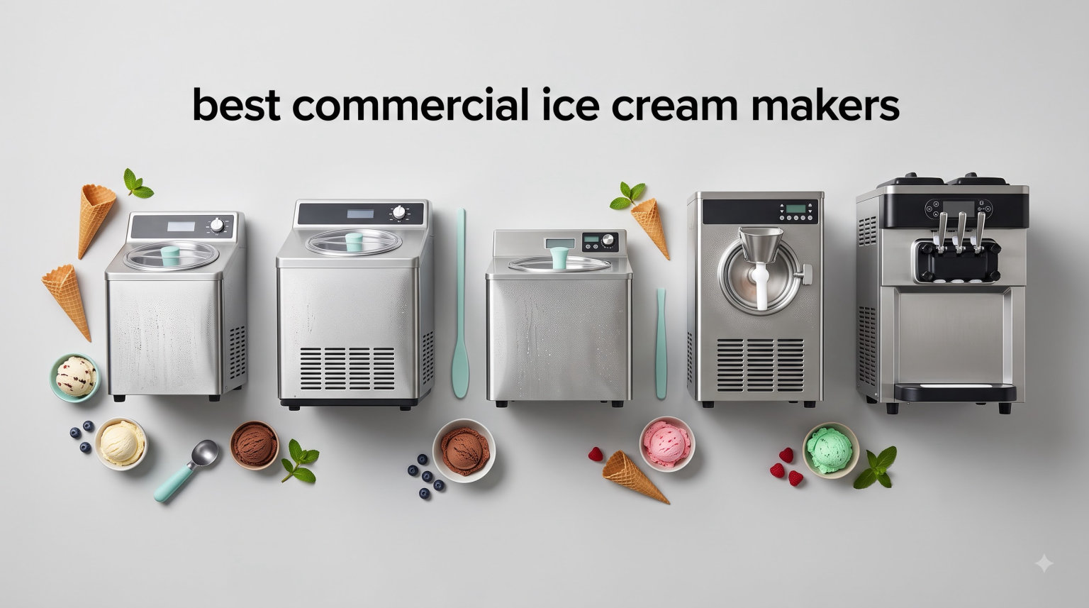 best commercial ice cream makers