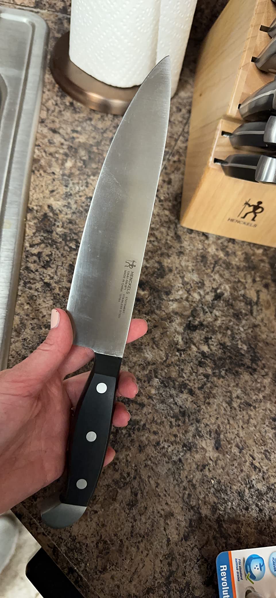 ZWILLING Professional S 18-Piece Razor-Sharp German Block Knife Set, Made in Company-Owned German Factory with Special Formula Steel perfected for almost 300 Years customer photo 1