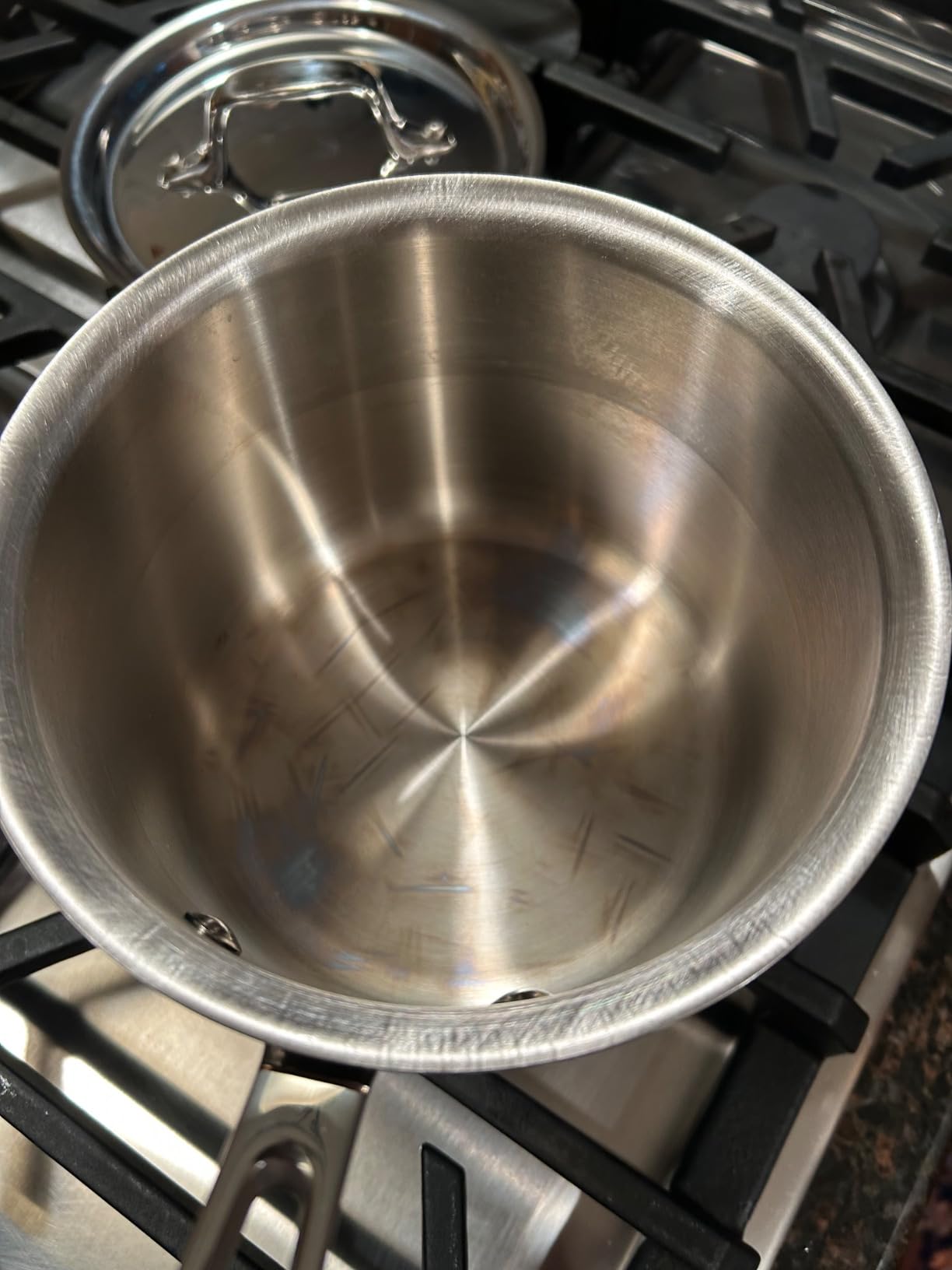 All-Clad Copper Core Stainless 2 Qt Saucepan with Lid, Made in the USA | Unmatched heat control and precision, Elegant Design, Flared Pouring Edge, Induction Compatible, Oven Safe up to 600F customer photo 2